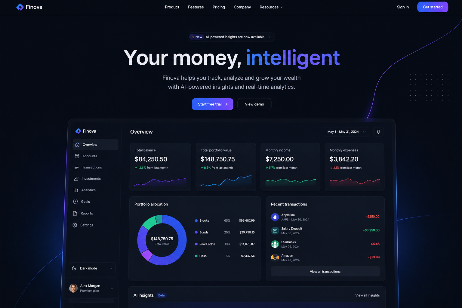 Goggle Studio London web design example — Trade & professional site